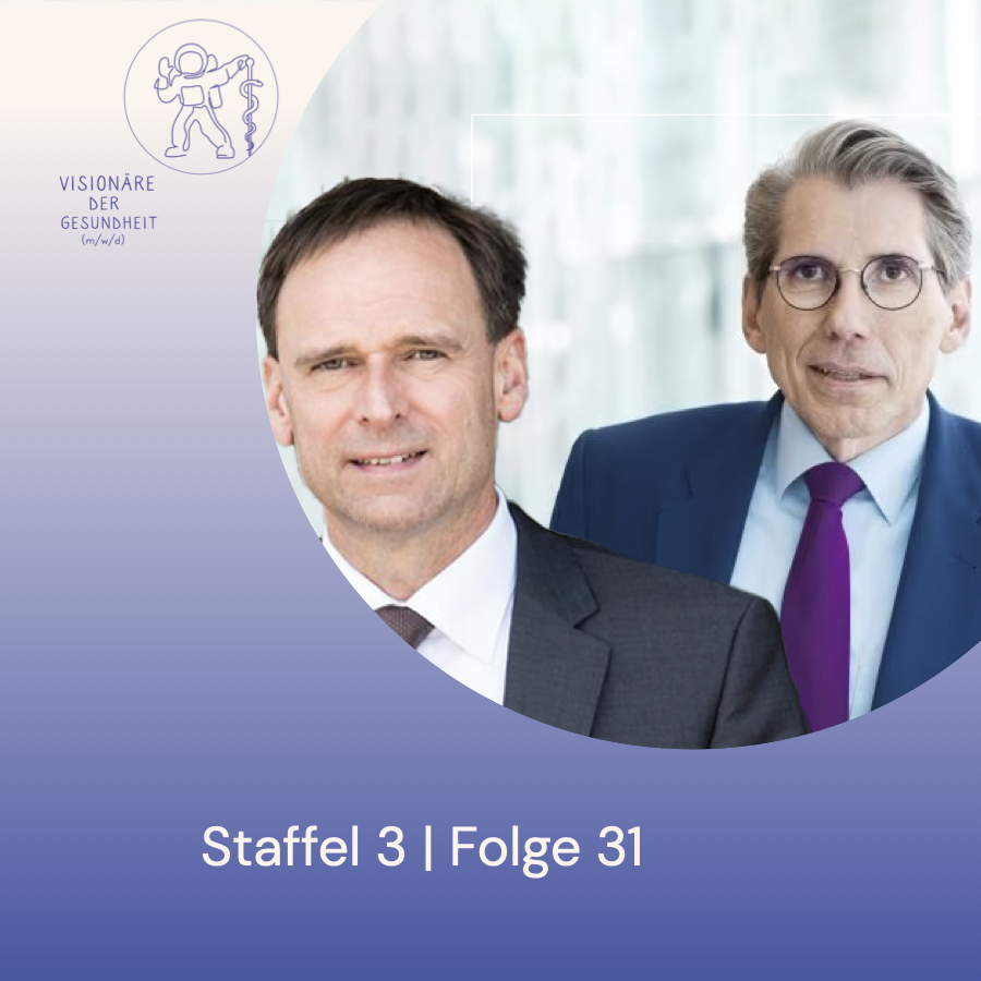 Andreas Storm, Vorstandsvorsitzender und  Franz-Helmut Gerhards, CDO über die Transformation der DAK Gesundheit